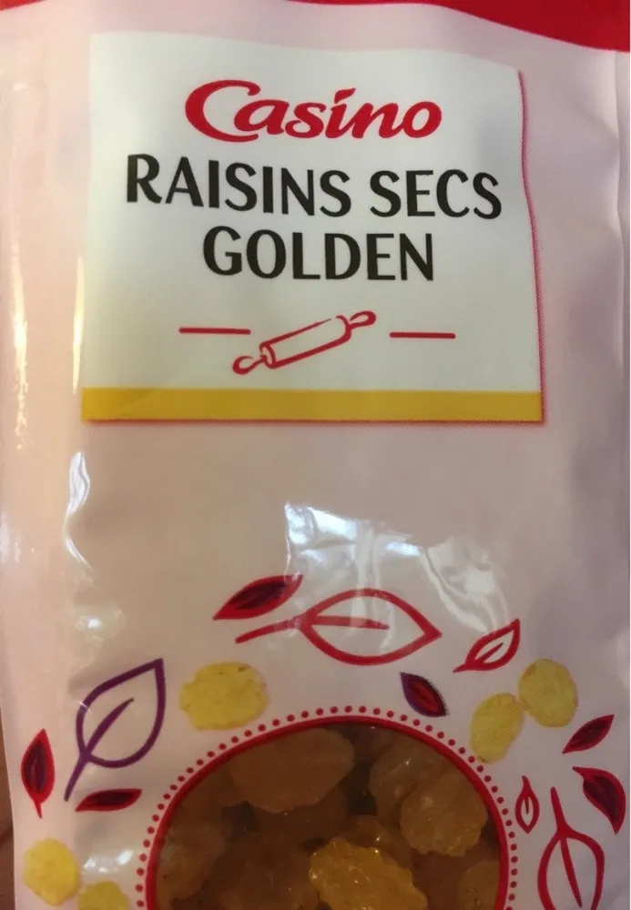Raisins secs golden