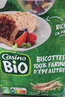 Biscottes 100% farine d'epeautre
