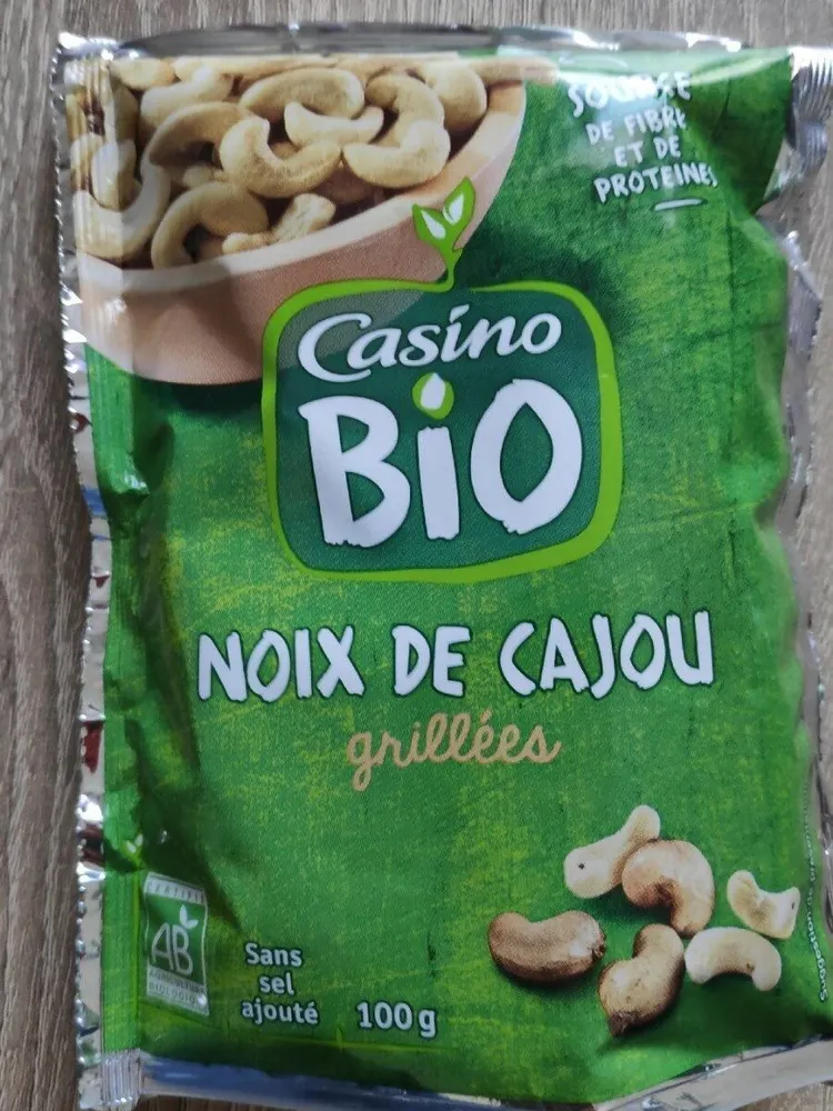 Noix de cajou grillées Bio
