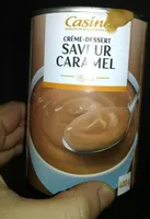 Crème dessert saveur caramel