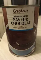Crème dessert saveur chocolat