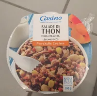 Salade Thon, Epeautre, Légumes secs