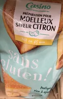 Préparation pour Moelleux saveur Citron sans gluten