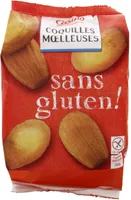 Coquilles moelleuses dans gluten