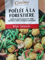 Poêlée à la forestière - Haricots verts, pommes de terre Grenaille, cèpes, pleurotes, pholiotes