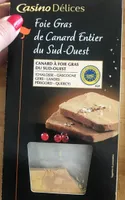 Foie gras de canard entier du SudOuest 2 tranches