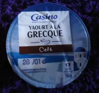 Yaourt à la grecque au café