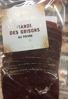 Viande des Grisons au poivre 9 tranches