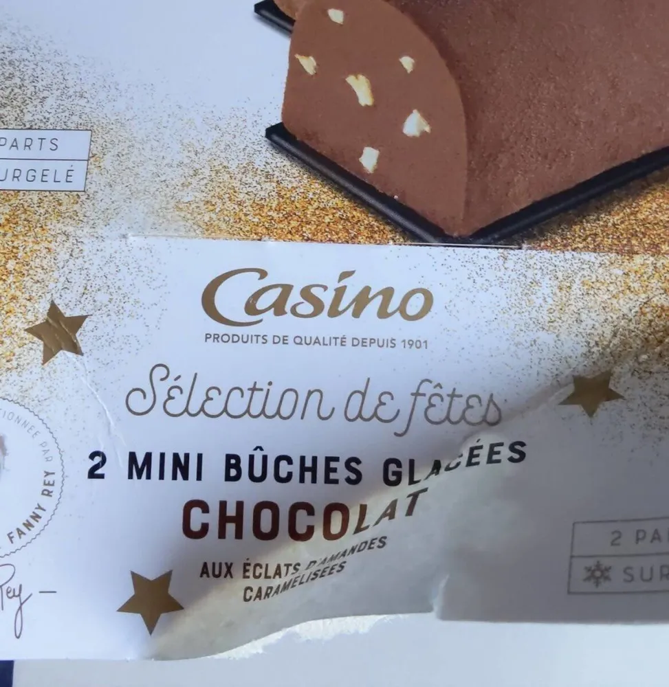 Mini bûche glacee