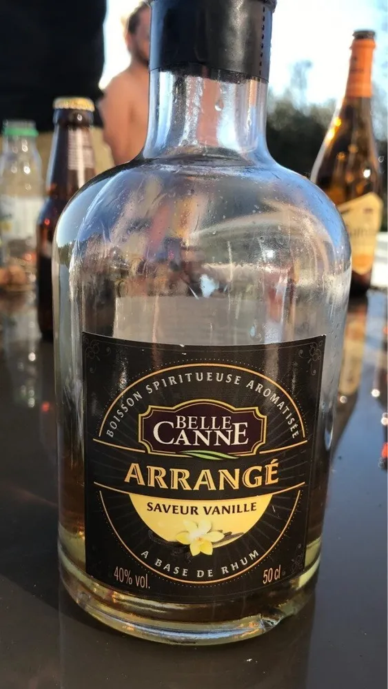 Belle canne arrangé saveur vanille