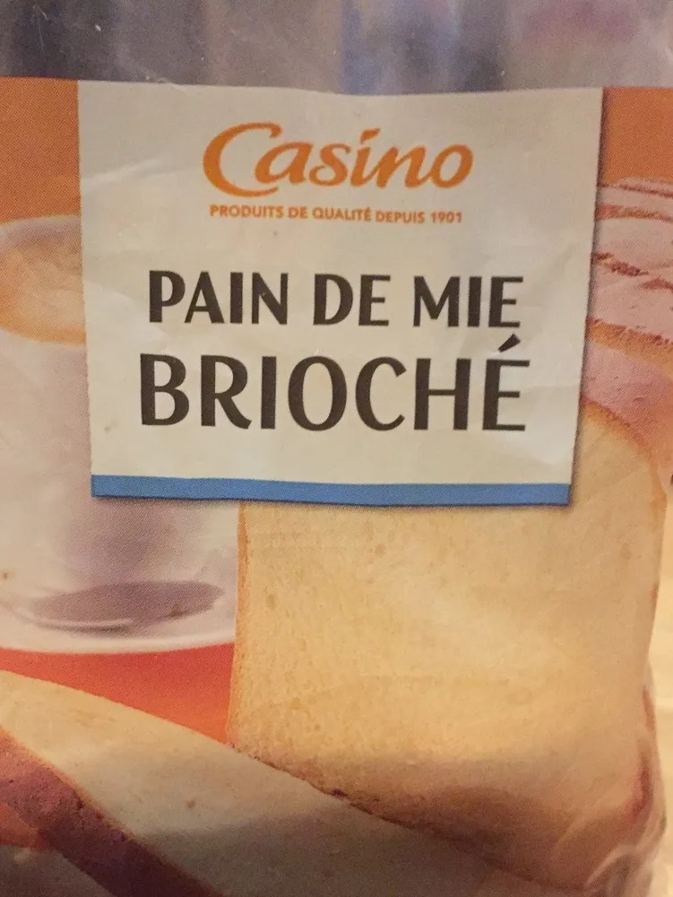 Pain de mie brioché