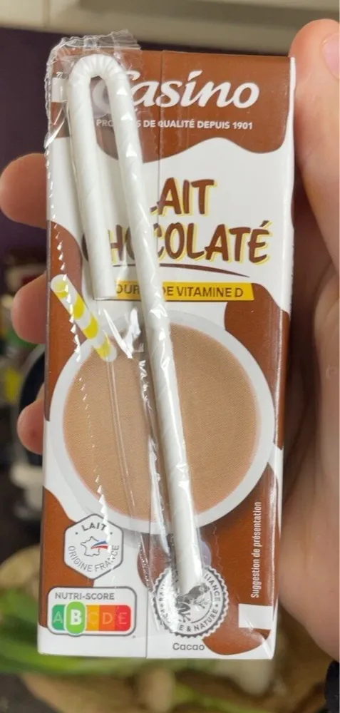 lait chocolaté