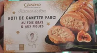 Roti de canette farci