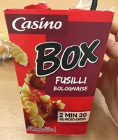 Fusilli bolognaise