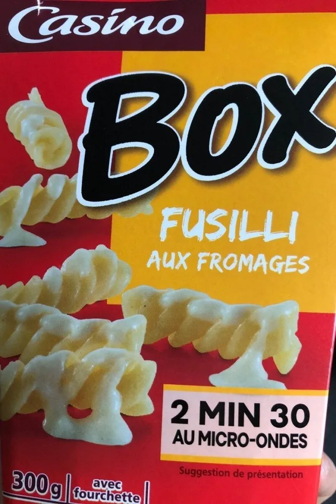 Fusilli aux fromages