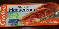 Filets de maquereaux sauce escabèche