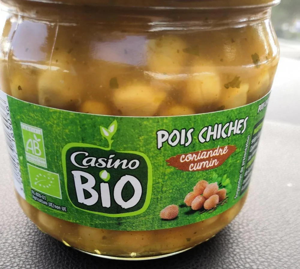 Pois chiches - cumin, coriandre