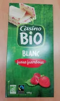 Tablette Chocolat Blanc Framboise Fraise