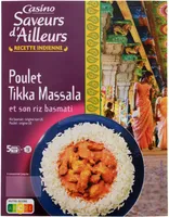 Poulet Tikka Massala et son riz basmati