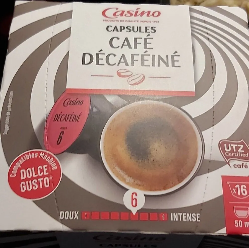 Capsules Décaféiné