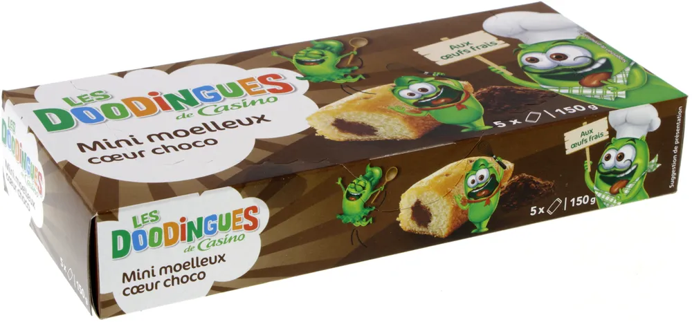 Mini moelleux coeur choco