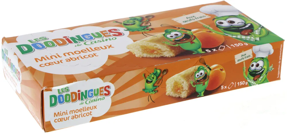 Mini moelleux abricot