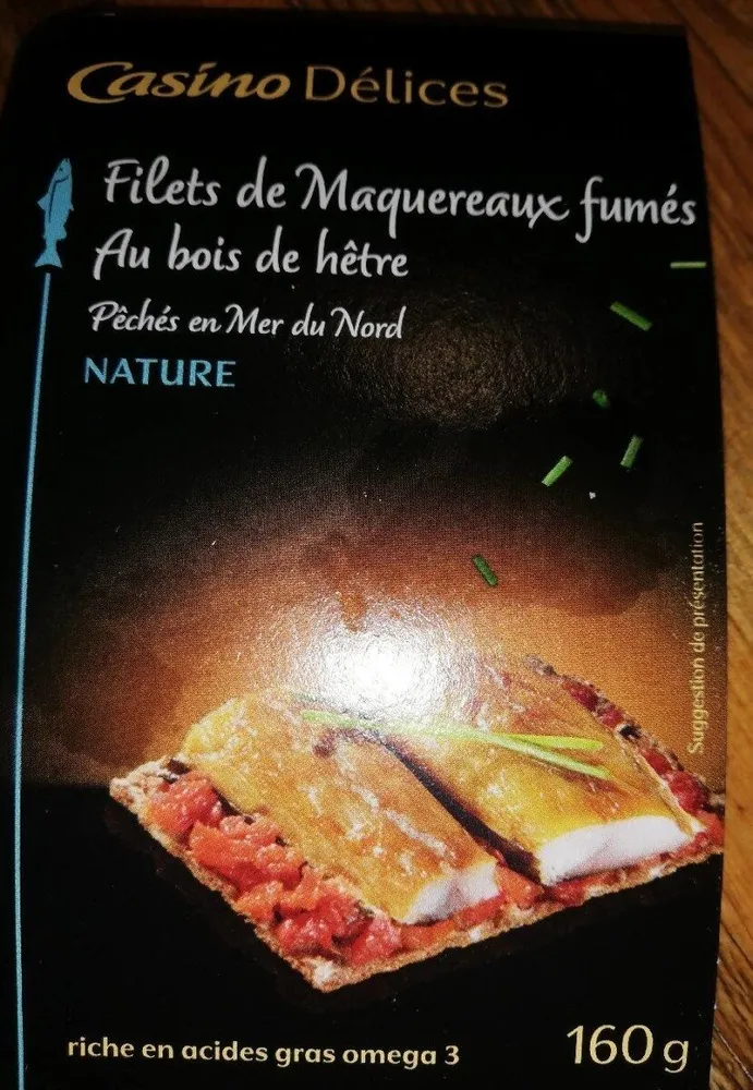 Filets de maquereaux fumés