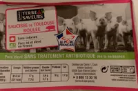 Saucisse de Toulouse roulée