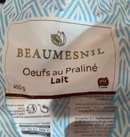 Sac œufs praliné lait