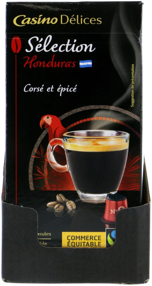 capsules de café Espresso Honduras MH