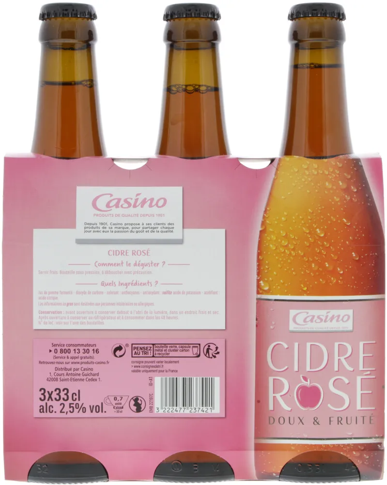 Cidre rosé