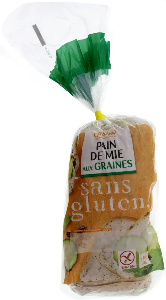 Pain de mie aux graines