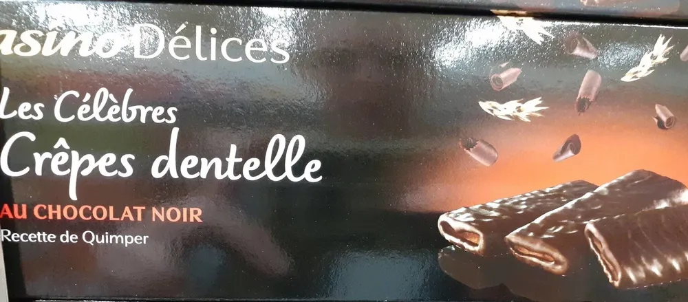 Les célèbres Crêpes dentelle au chocolat noir UTZ