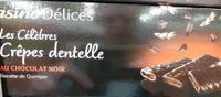 Les célèbres Crêpes dentelle au chocolat noir UTZ