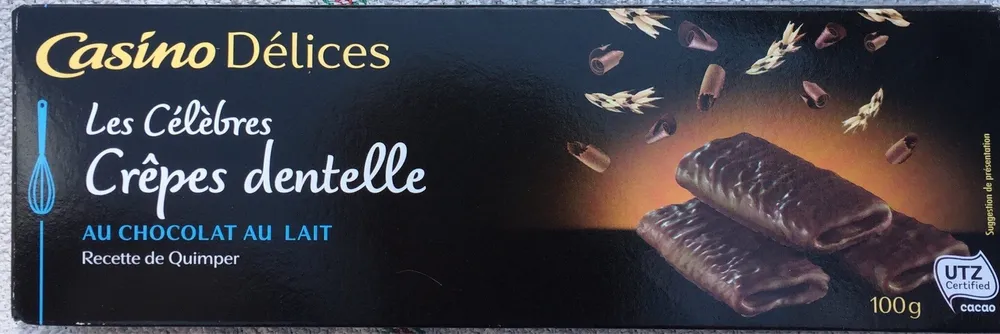 Les célèbres crêpes dentelles