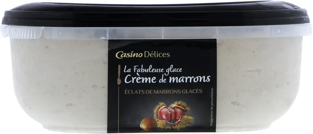 La Fabuleuse Glace Crème de marrons
