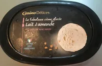 La Fabuleuse crème glacée Lait d'amande Eclats de macaron