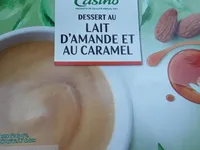 Hey Amande ! Onctueux amande Dessert au caramel