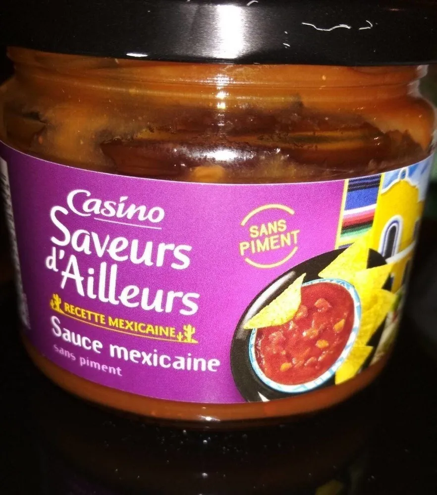Sauce mexicaine sans piment