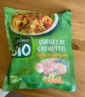 Queues de crevettes