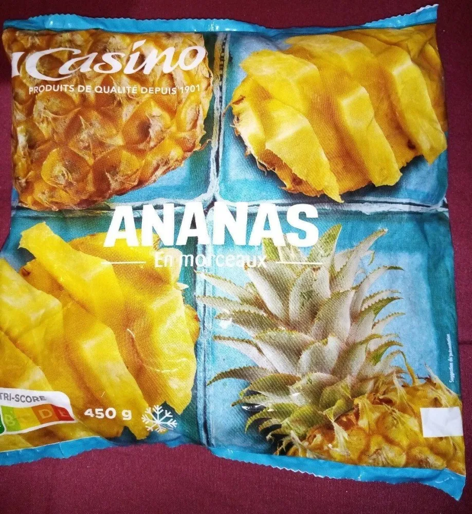 Ananas en morceaux