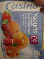 Yaourts aux fruits avec morceaux 0% mat.gr.