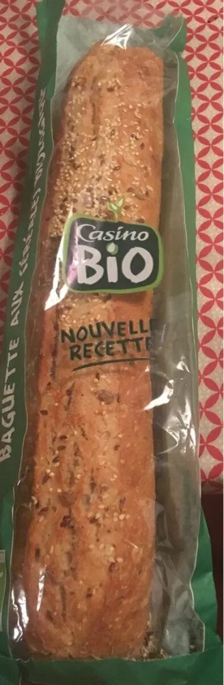 Baguette aux céréales biologique
