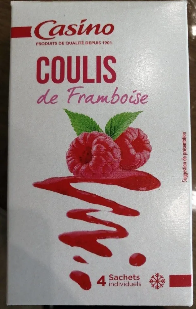 Coulis de framboise
