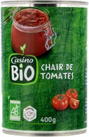Chair de tomates biologiques