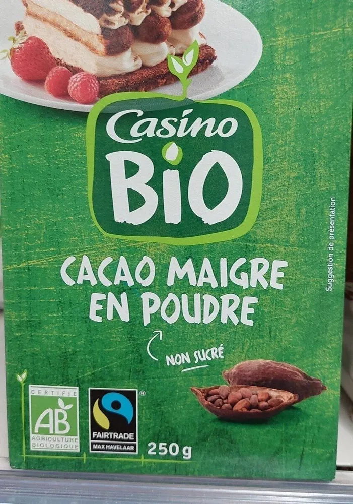 Cacao maigre en poudre