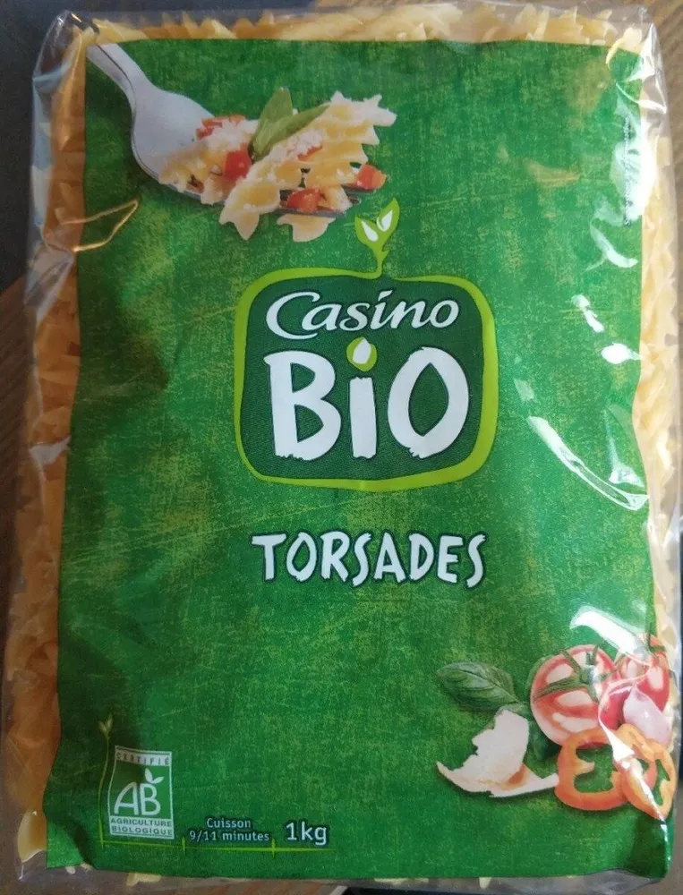 Pâtes torsades