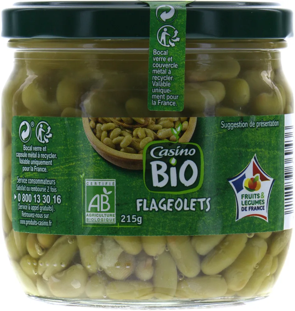 Flageolets verts bio