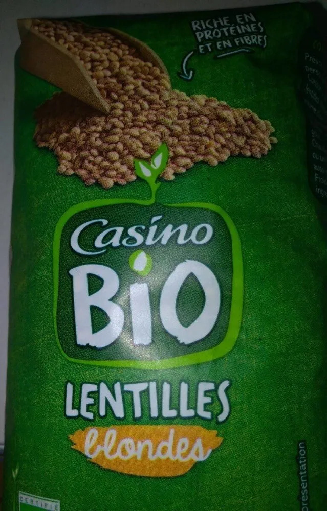 Lentilles blondes