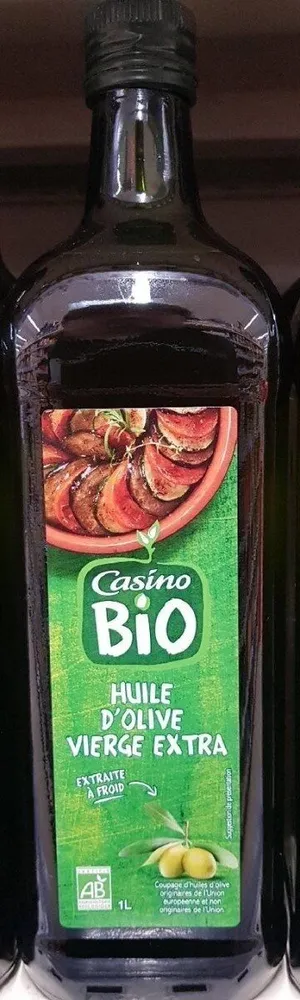 Huile d'olive d'olive vierge extra Bio